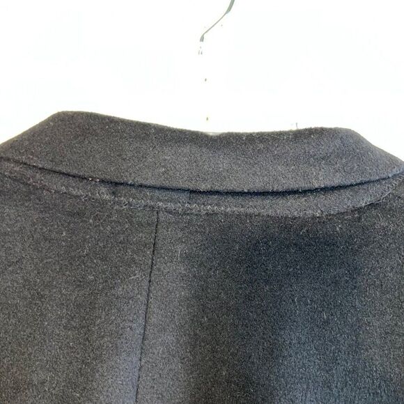 Stafford Men’s Top Coat Black Wool Blend Signature Classic Fit Size 52 - Picture 16 of 16